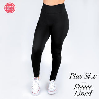 Curvy Fleece Lined Leggings