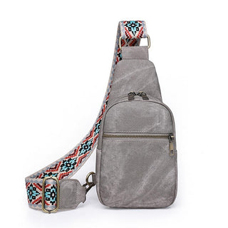 Acid Wash Sling Bag