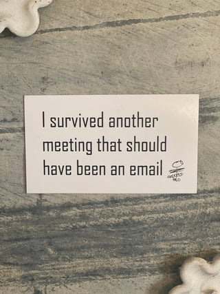 Survived another Meeting Magnet