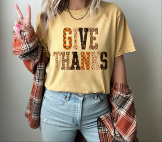 Give Thanks Tee ~ Thursday Graphic Drop ~ Special Pricing