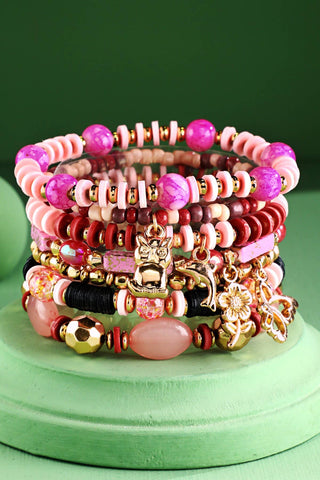 Pink Paradise Bracelet Set