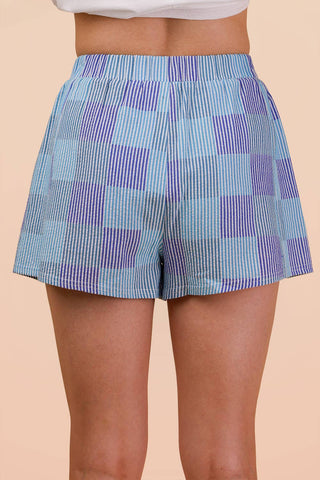 Blue Mix Boxer Shorts