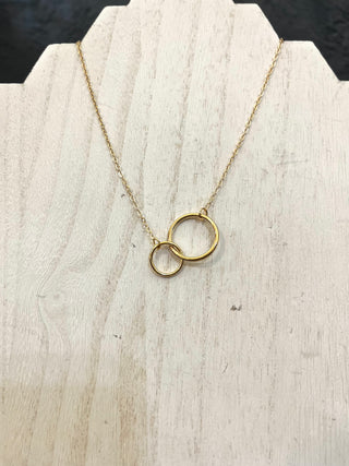 Double O Gold Necklace