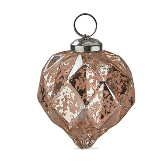 Vintage Diamond Geo Christmas Ornament 3 In