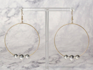 Gold Minimalist Hoop Earrings