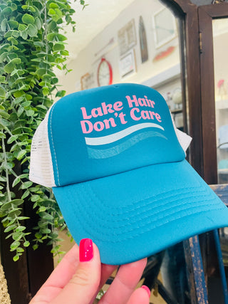Lake Hair Trucker Hat
