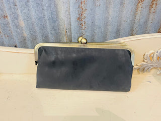 Karen Kiss Lock Clutch Bag