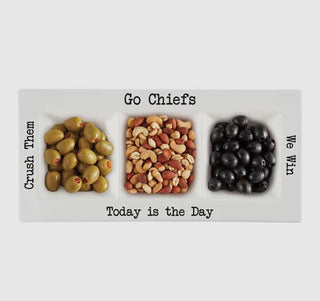 Chiefs Divided Serving Tray