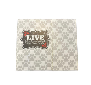 Live Like Someone Left the Gate Open Weekly Organizer