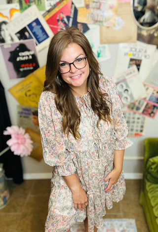 Valerie Vintage Tiered Dress