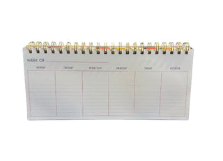 Floral Desktop Weekly Scheduler