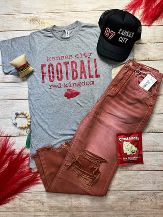 Distressed KC Tee
