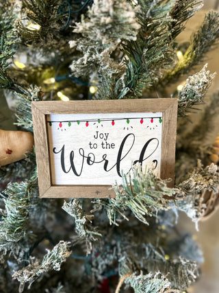 Joy to the World Sign