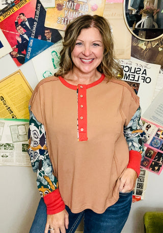 Brianna Boho Top