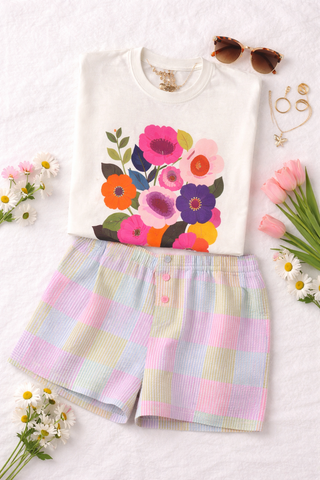 Pink Mix Shorts