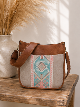 Chloe Tribal Crossbody w/ Guitar Strap