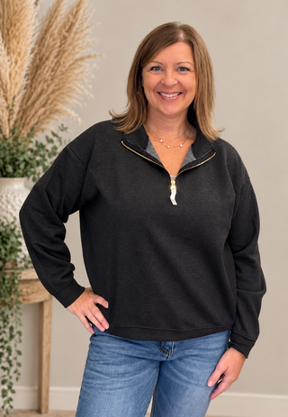 Corina Half Zip Pullover