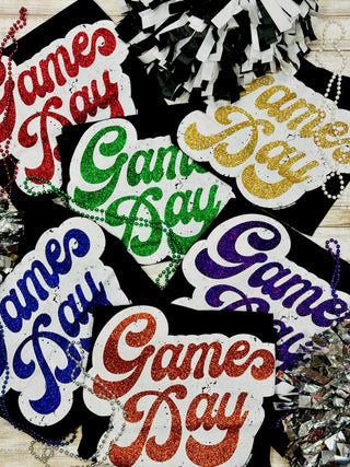 **ONLINE EXCLUSIVE** Big Game Day Retro Glitter Tee