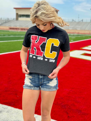 ONLINE EXCLUSIVE ~ KC Block with Super Bowl Wins by Randi Mahomes