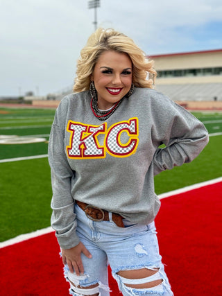 ONLINE EXCLUSIVE ~ KC Checkered Print by Randi Mahomes