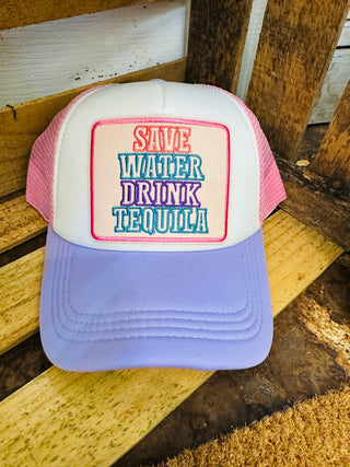 Save Water Drink Tequila Trucker Hat