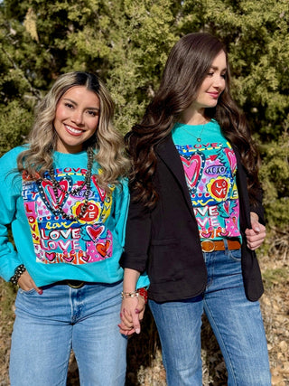 Callie Ann Stelter A Lot of Love Tee & Sweatshirt