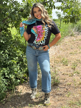 ONLINE EXCLUSIVE ~ Callie Ann Stelter Pink Headdress Tee