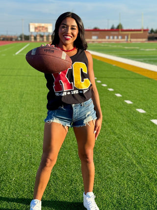 ONLINE EXCLUSIVE ~ KC Block with Super Bowl Wins by Randi Mahomes