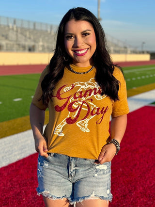 ONLINE EXCLUSIVE ~ KC Game Day Tee by Randi Mahomes