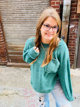 Miranda Top in Green