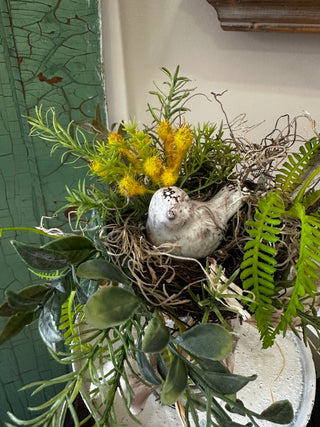Woodland Birds Nest Decor by One Empty Nest