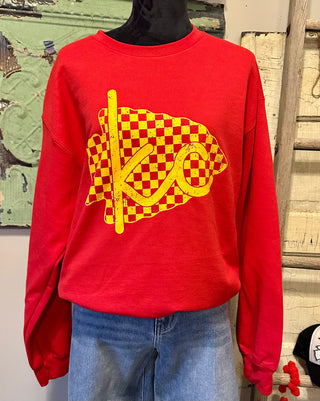 Checkered KC Sweatshirt