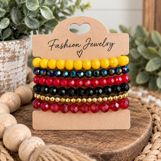 Chiefs Bracelet Stack