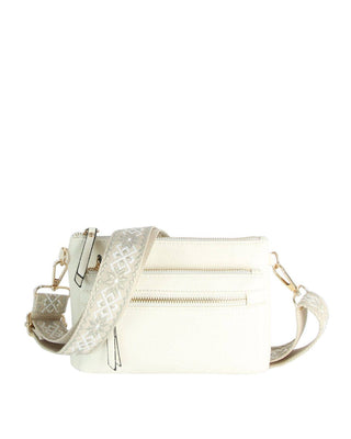 Melissa Multi Zip Pocket Crossbody