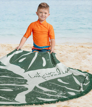 60" Round Beach Towel