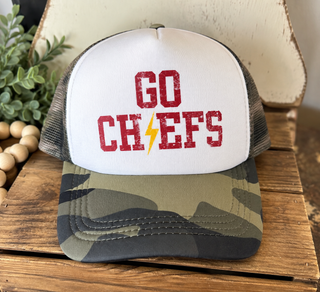 Go Chiefs Camo Hat