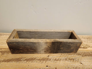Reclaimed Wood Succulent Planter - Medium Trough