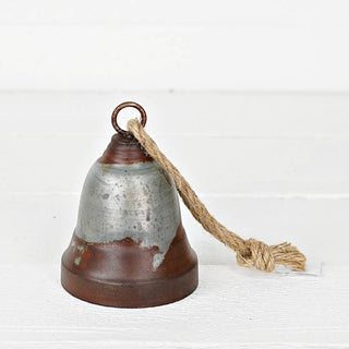 Metal Distressed Jingle Bell Ornament