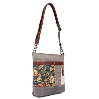 Rustic Floral Shoulder Bag