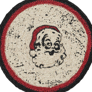 Jolly Ole Santa Jute Trivet