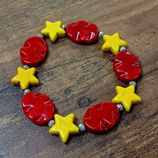 KC Chiefs Star Bracelet