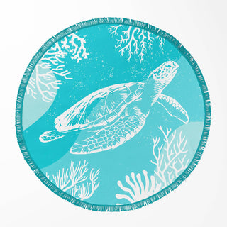60" Round Beach Towel