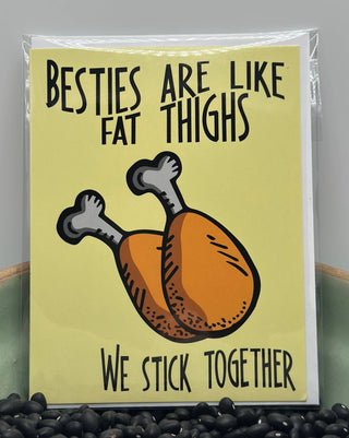 We Stick Together Greeting Card