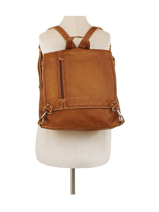 Aubrey Boxy Flap Backpack