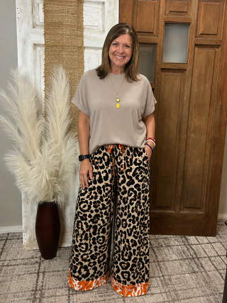The Wild Card Leopard Pants