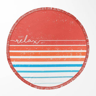 60" Round Beach Towel
