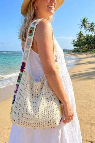 Lottie Granny Square Hobo Tote