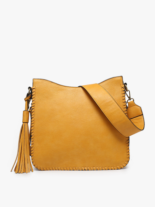 Nina Whipstitch Crossbody Bag