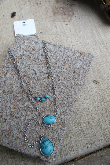 Layered Turquoise Necklace