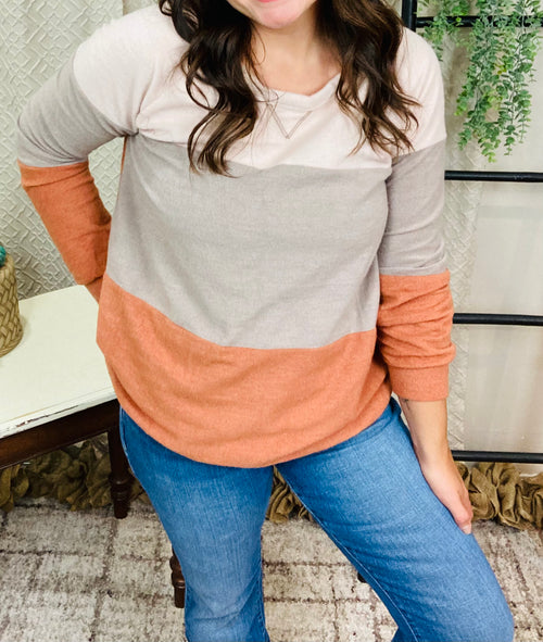 Phoebe Terry Knit Sweatshirt
